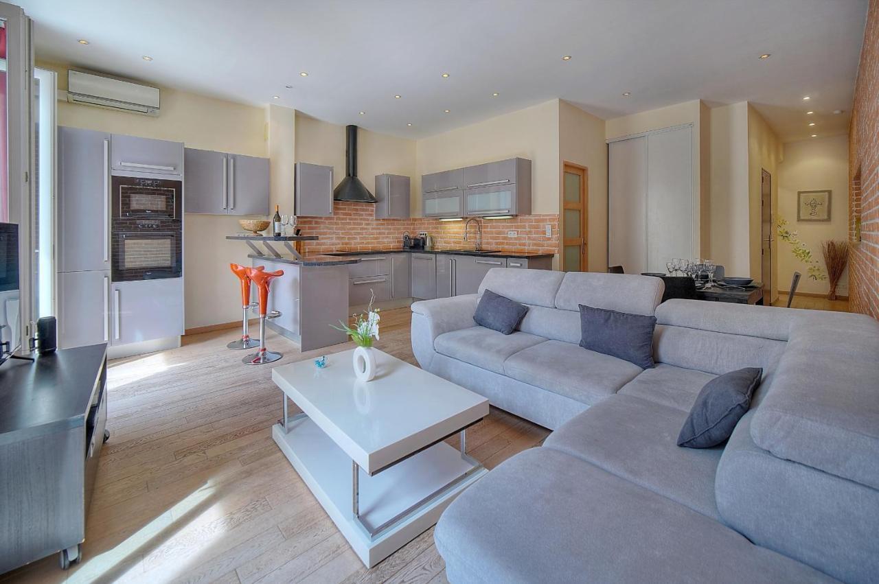 Moderne 3 Pieces Idealement Situe Centre De Cannes L! A2B22 Exterior foto