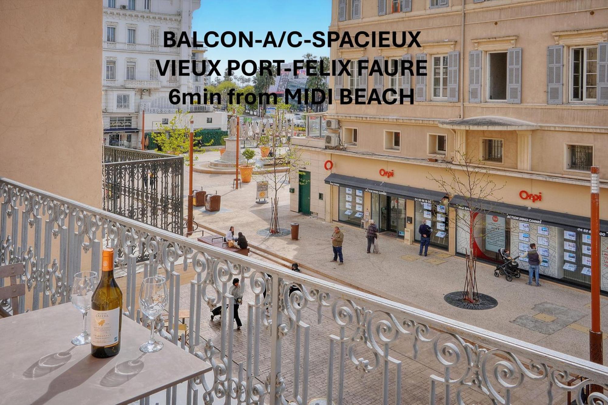 Moderne 3 Pieces Idealement Situe Centre De Cannes L! A2B22 Exterior foto