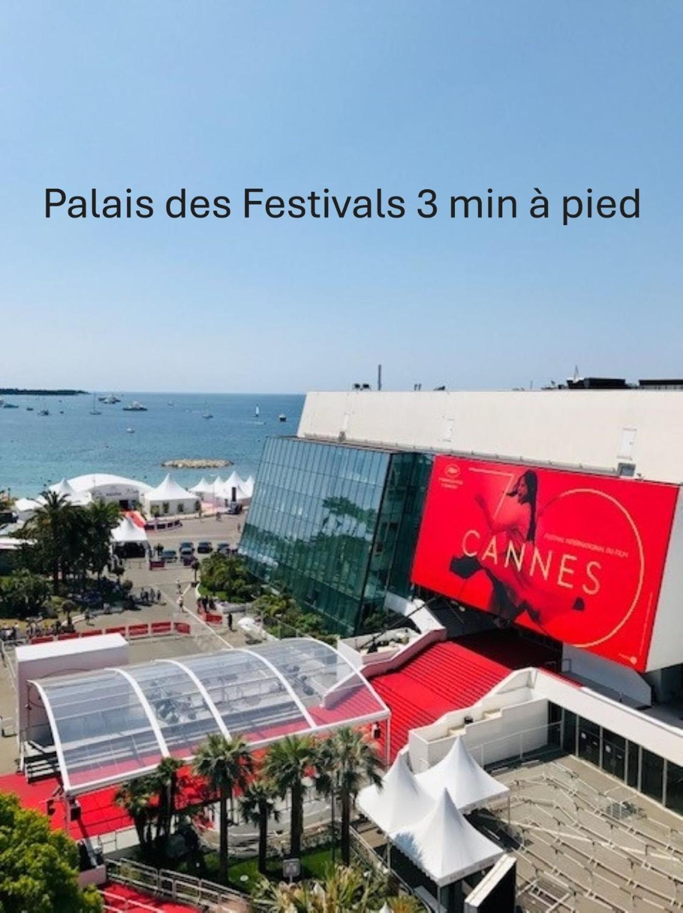 Moderne 3 Pieces Idealement Situe Centre De Cannes L! A2B22 Exterior foto